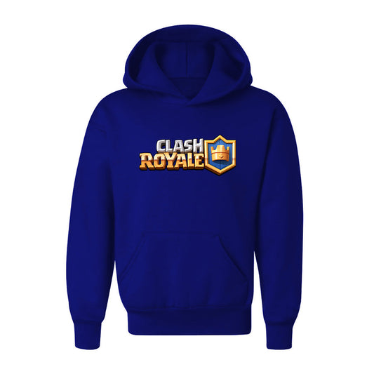 Youth Kids Clash Royale Game Pullover Hoodie