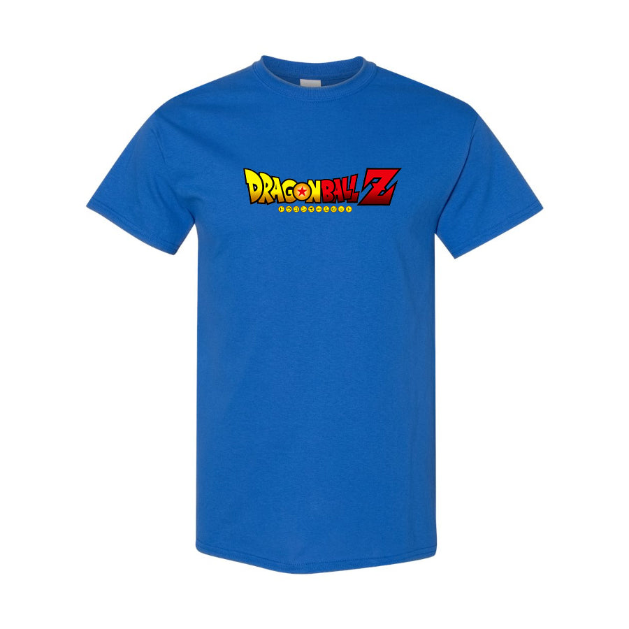 Youth Kids Dragon Ball Z Cartoon Title Cotton T-Shirt