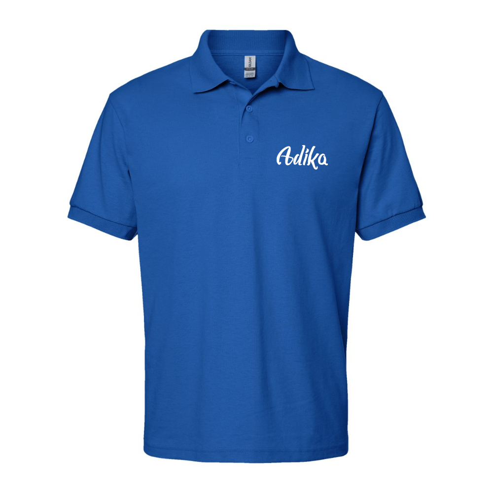 Men's Adika Dry Blend Jersey Polo - Blue
