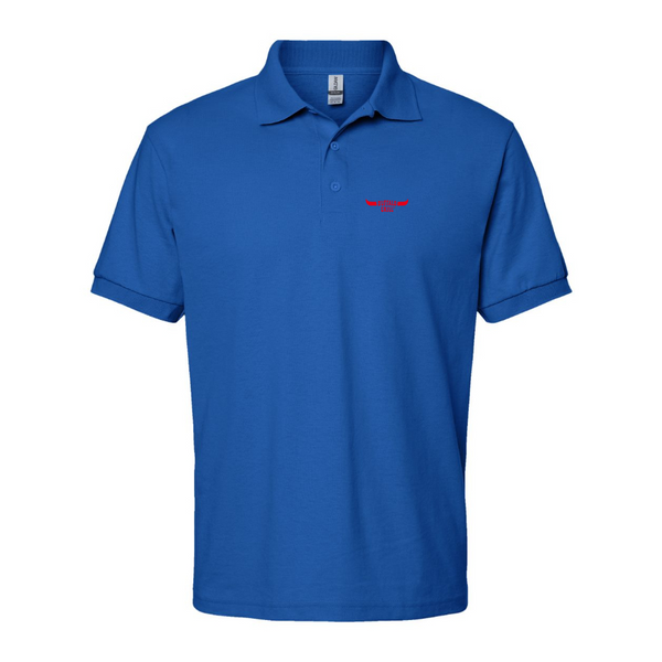 Men's Buffalo Grill Logo Dry Blend Polo