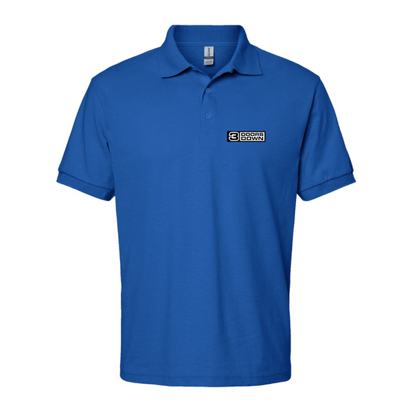 Men's 3 Doors Down Logo Dry Blend Polo
