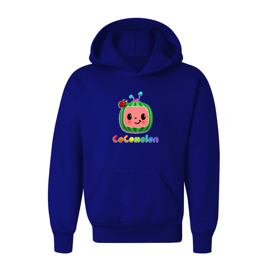 Youth Kids Cocomelon Cartoon Pullover Hoodie