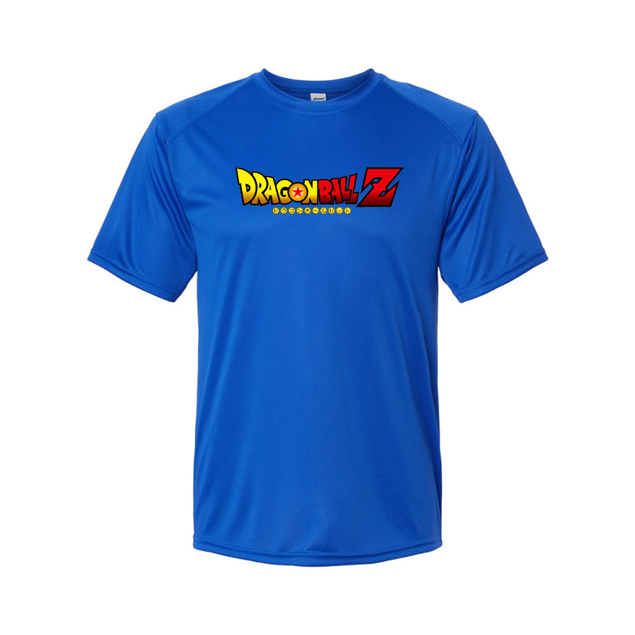 Men's Dragon Ball Z Cartoon Title Performance T-Shirt