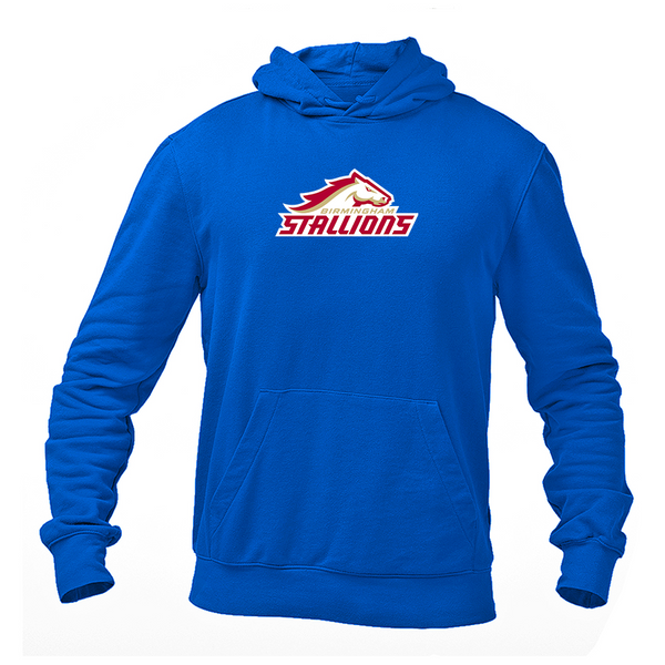 Men's Birmingham Stallions Logo Pullover Hoodie