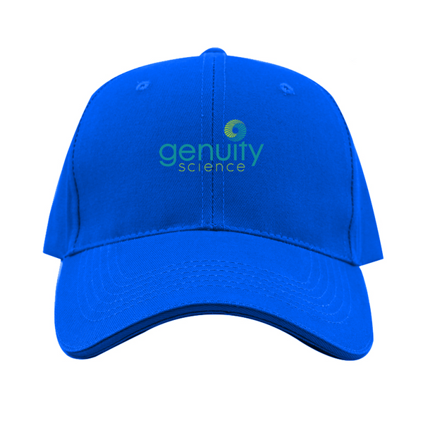 Genuity Science Logo  Dad Baseball Cap Hat