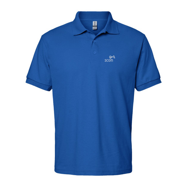 Men's 3Com Logo Dry Blend Polo