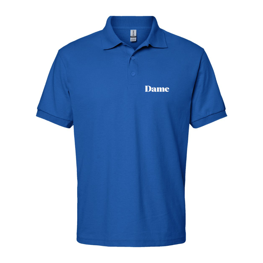 Men's Dame Products Dry Blend Polo - Blue