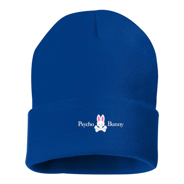 Psycho Bunny Logo Beanie Hat