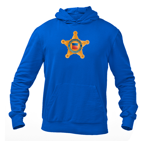 Men's Secret Service Star Logo  Pullover Hoodie