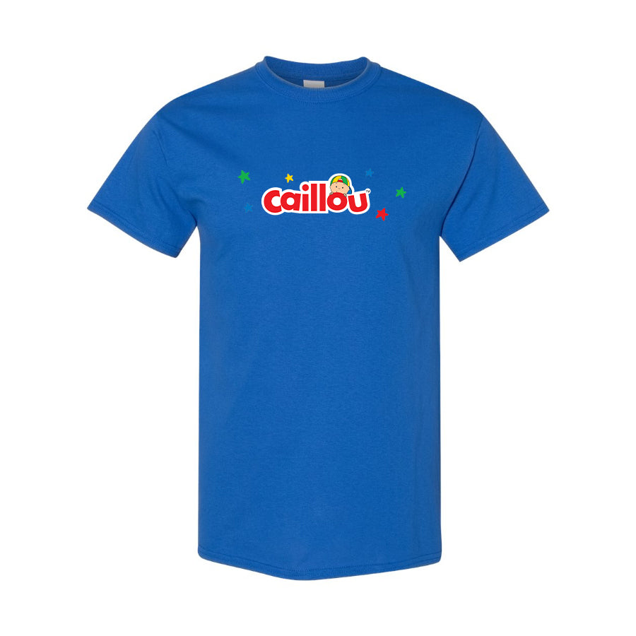 Youth Kids Caillou Cartoons Cotton T-Shirt