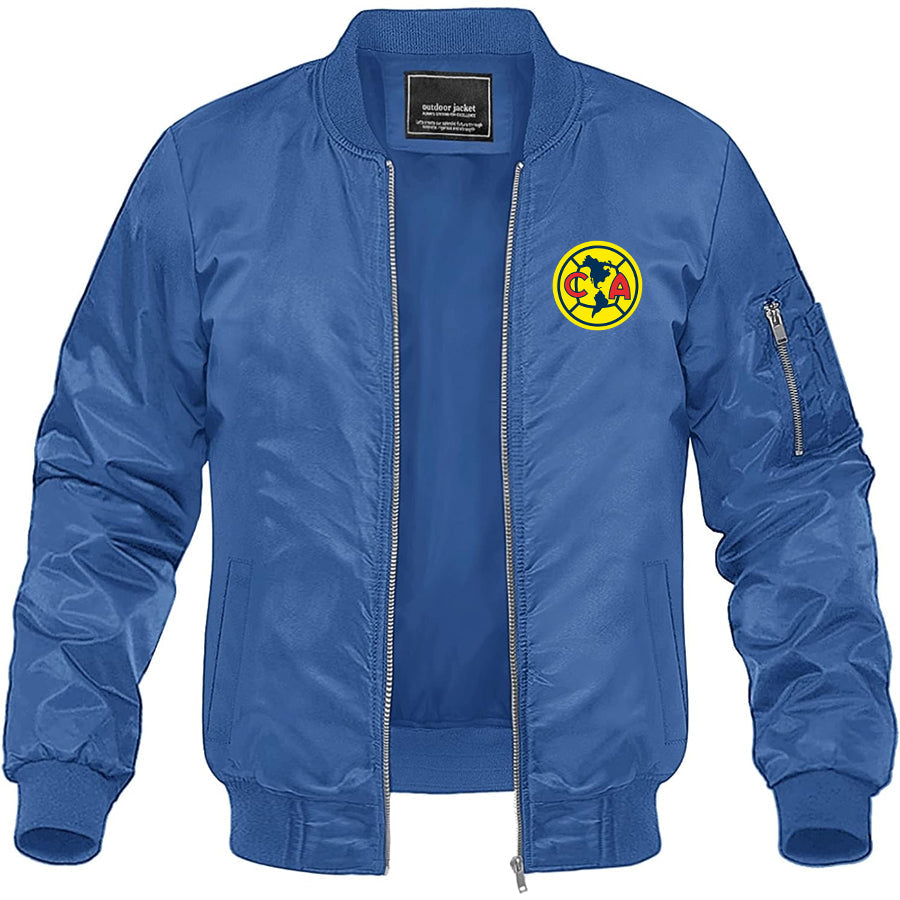 Men's Club America Football Lightweight Bomber Jacket