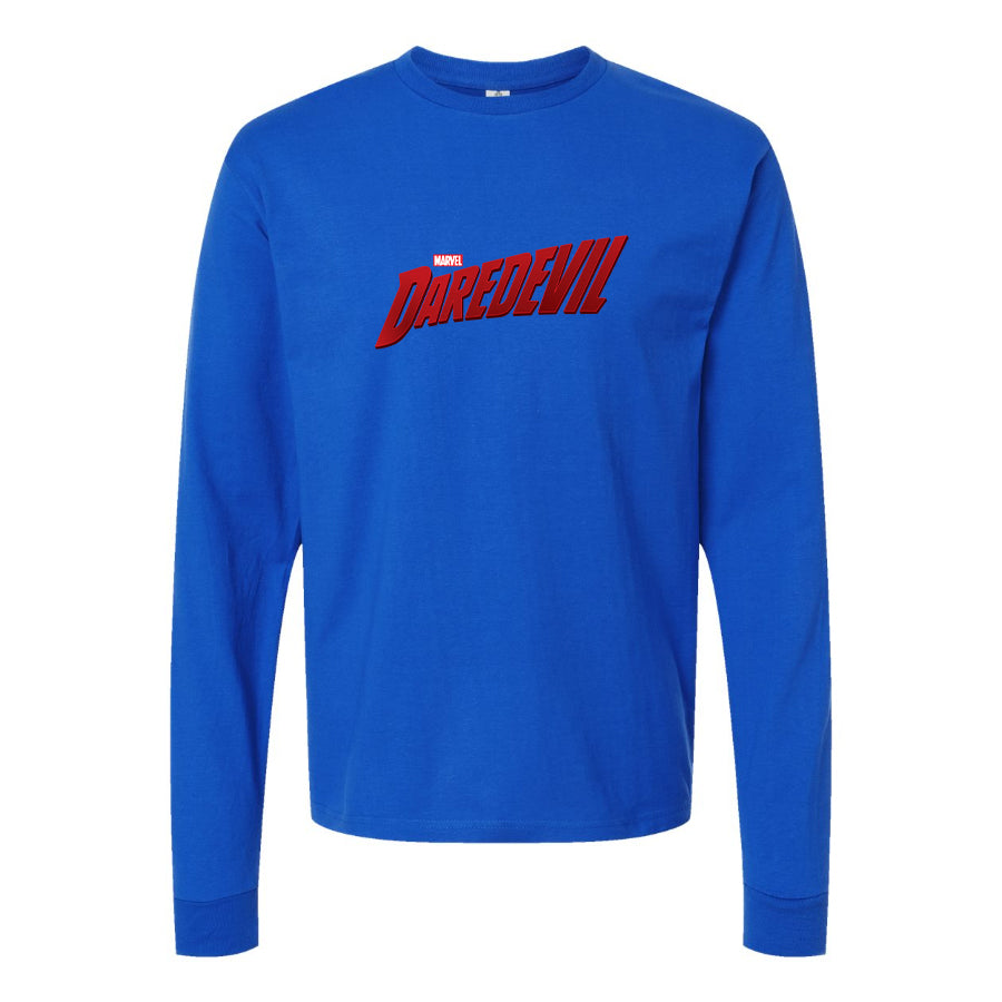 Men's Daredevil Marvel Superhero Long Sleeve T-Shirt