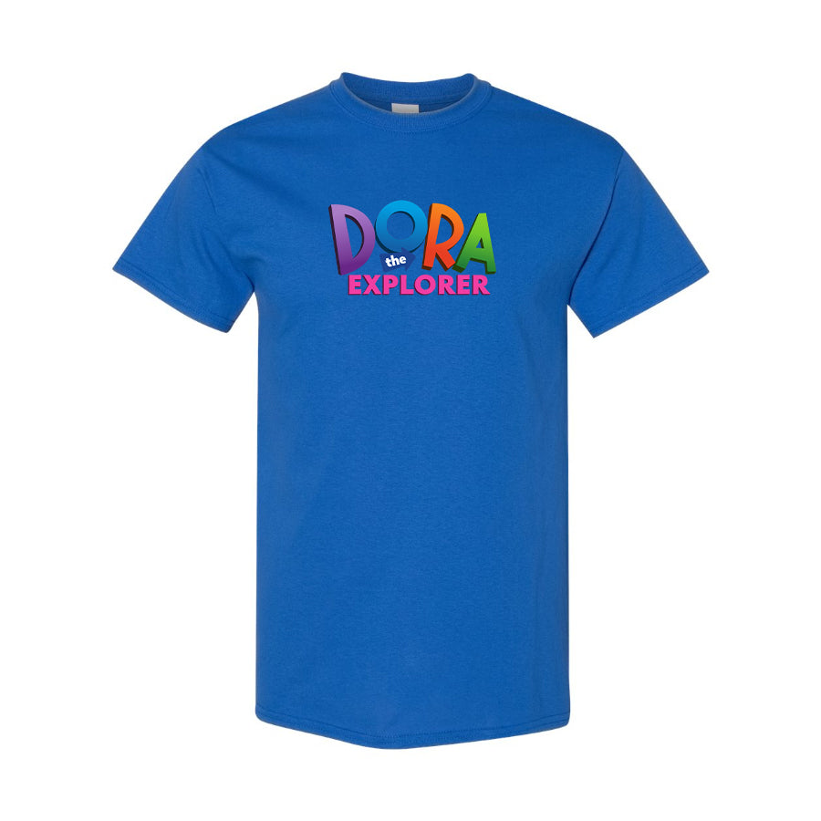 Youth Kids Dora The Explorer Cartoon Cotton T-Shirt