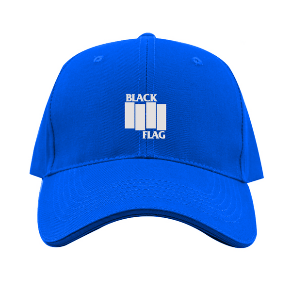 Black Flag Logo  Dad Baseball Cap Hat
