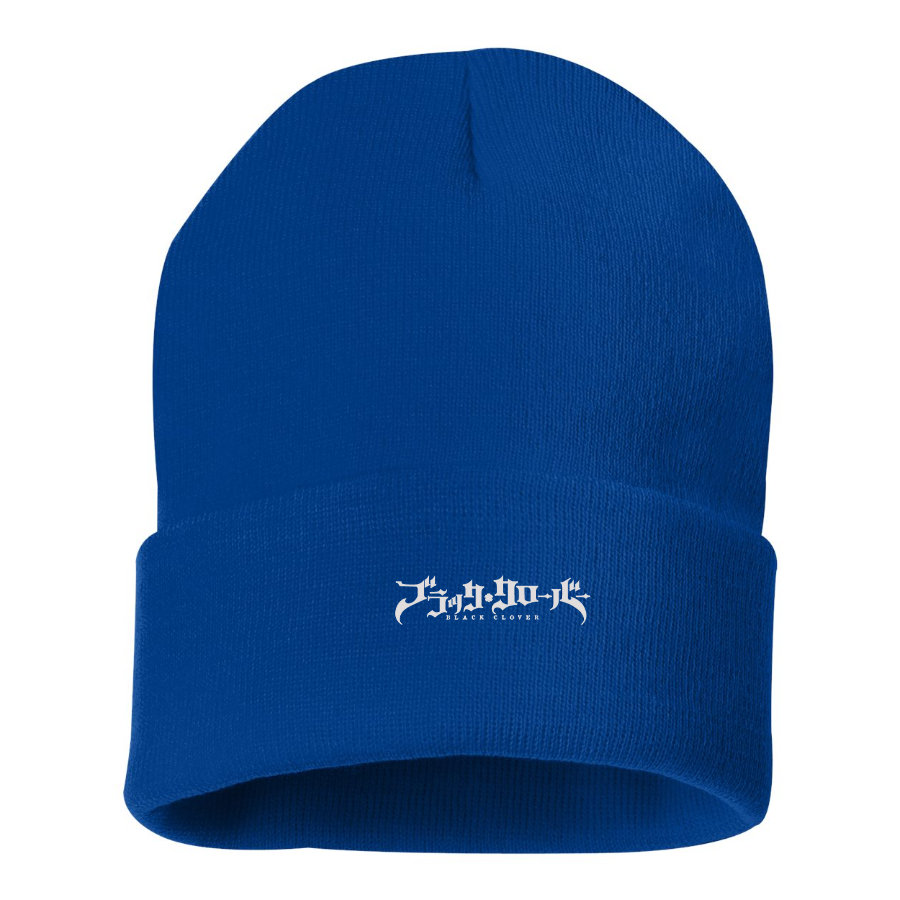 Black Clover Logo Beanie Hat