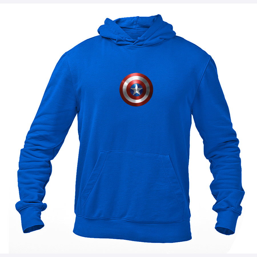 Men's Captain America Superhero Pullover Hoodie