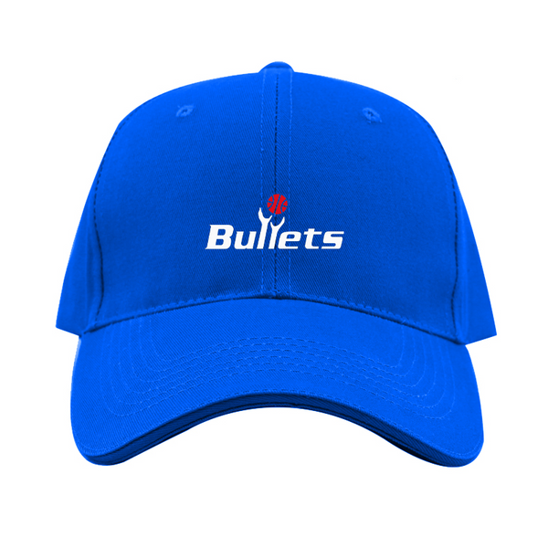 Baltimore Bullets Logo  Dad Baseball Cap Hat