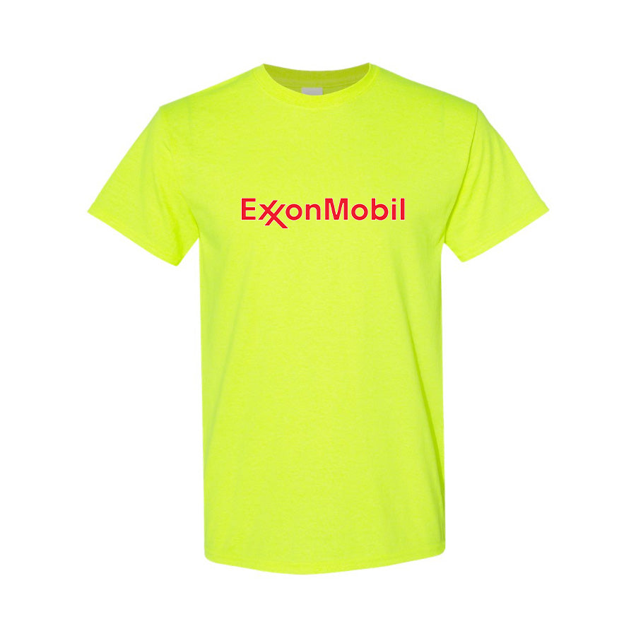 Men's Exxon Mobil Gas Station  Cotton T-Shirt