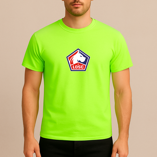Men's Lille Olympique FC Cotton T-Shirt