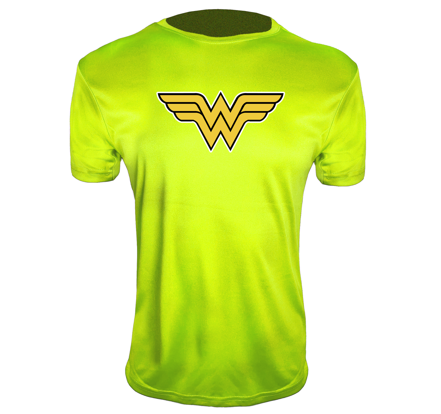 Youth Kids Wonder Woman Superhero Performance T-Shirt