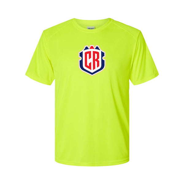 Men's Costa Rica National Soccer Team Polyester T-Shirt