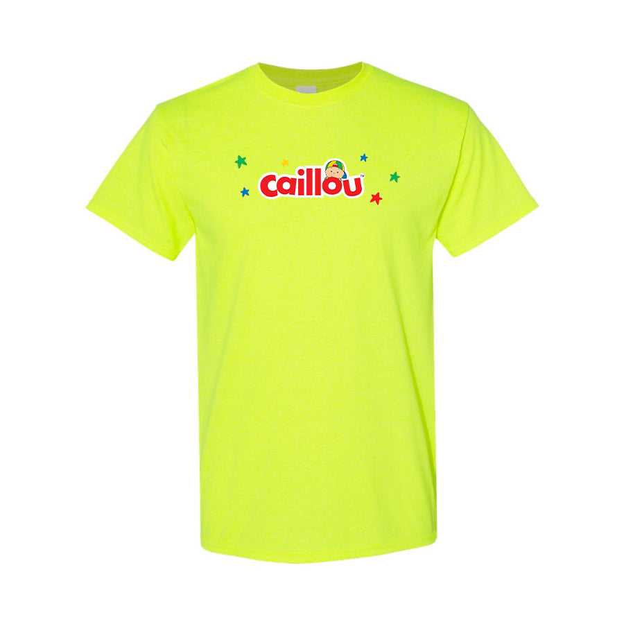 Youth Kids Caillou Cartoons Cotton T-Shirt