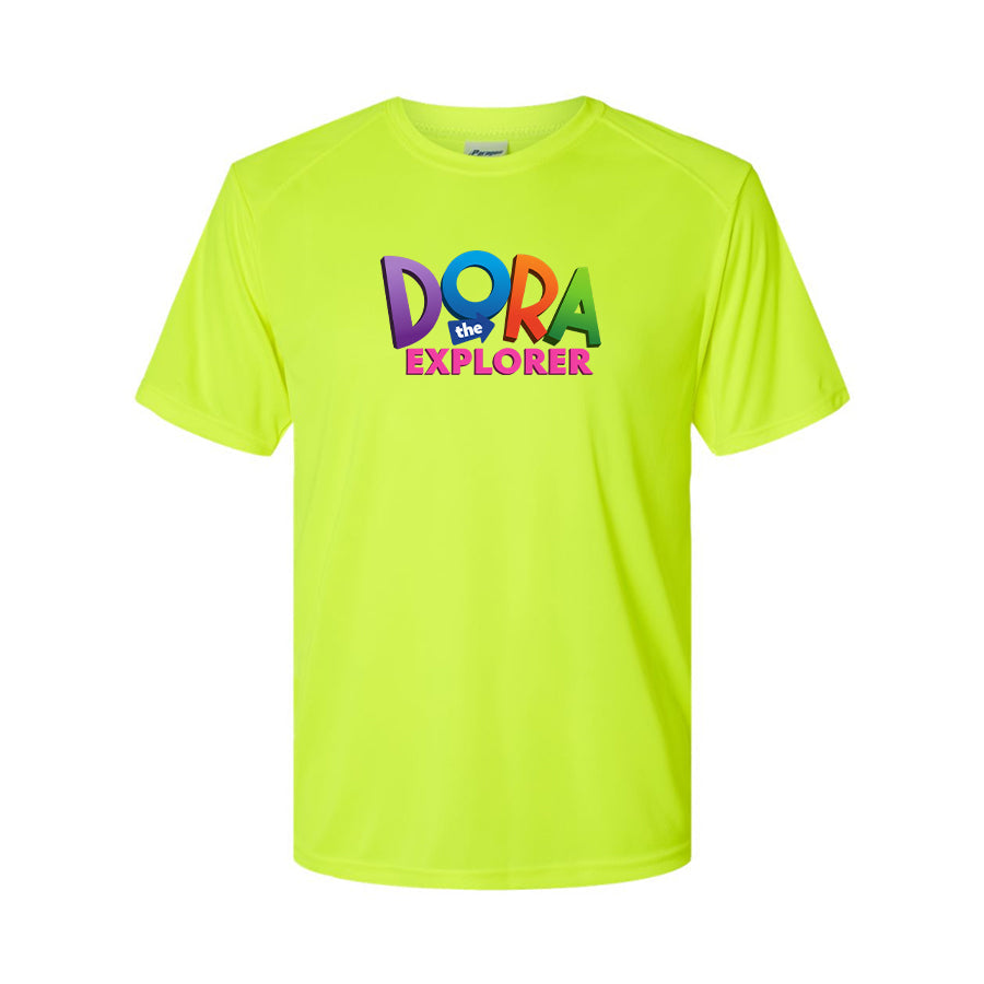 Youth Kids Dora The Explorer Cartoon Performance T-Shirt