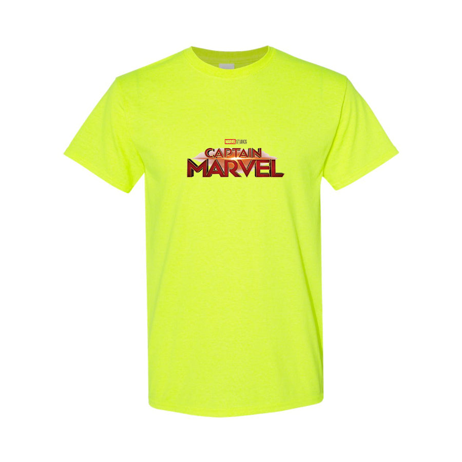 Youth Kids Captain Marvel Superhero  Cotton T-Shirt