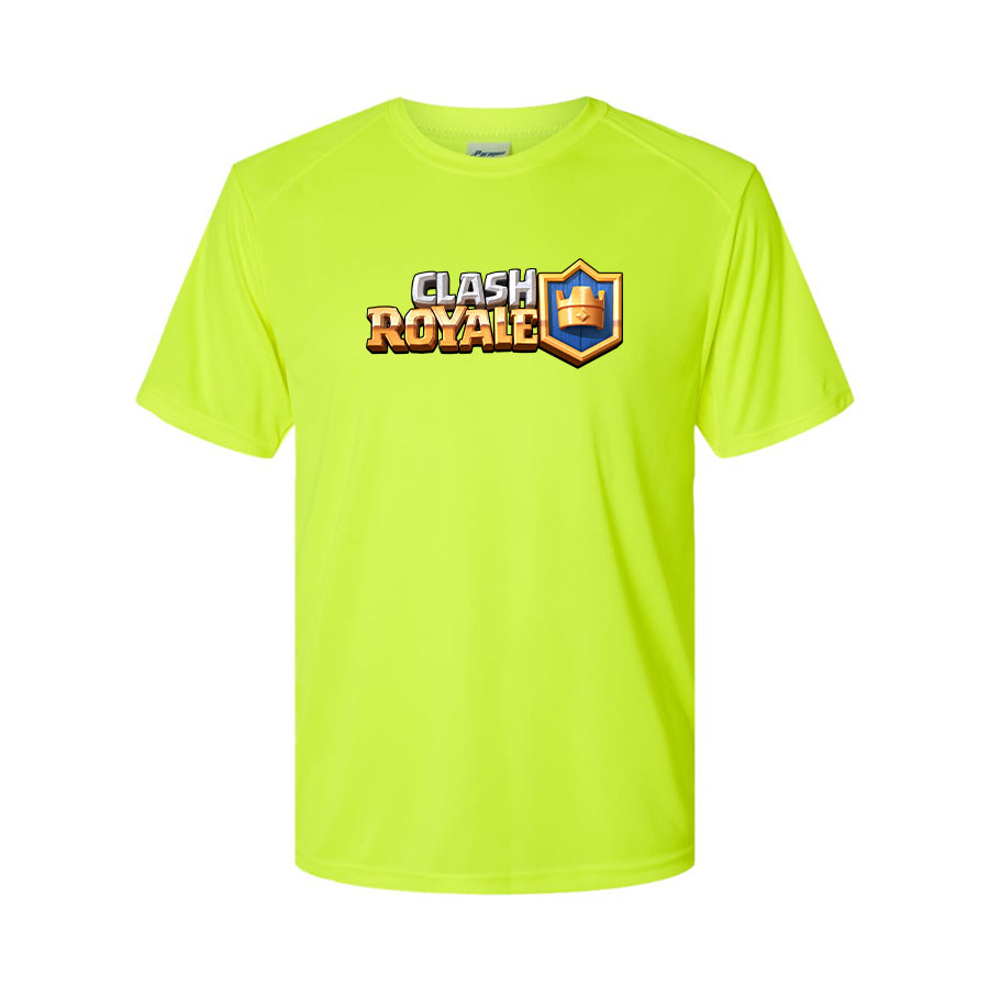 Youth Kids Clash Royale Game Performance T-Shirt