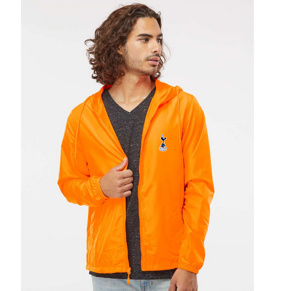 Men’s Tottenham Hotspur F.C. Soccer  - Independent Trading Co. - Lightweight Windbreaker Full-Zip Jacket - EXP54LWZ