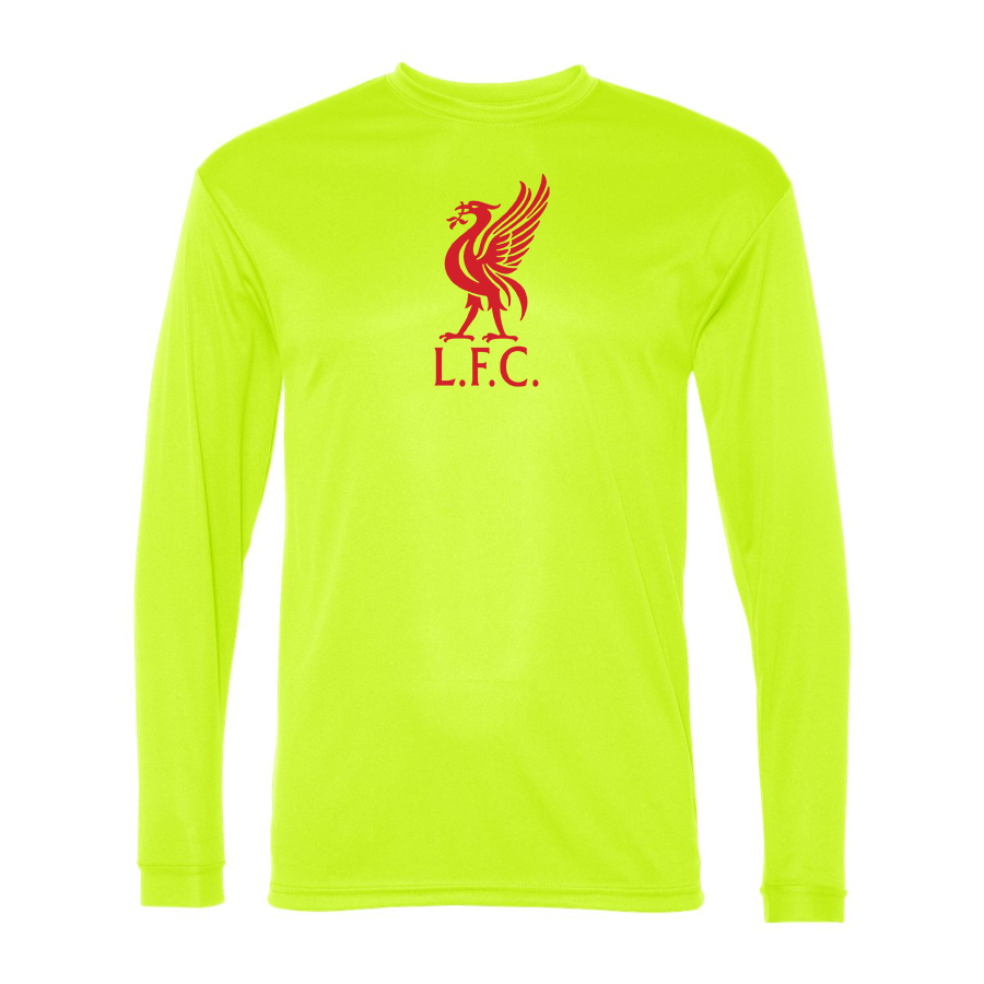 Men’s Liverpool L.F.C Soccer  Polyester Long Sleeve T-Shirt