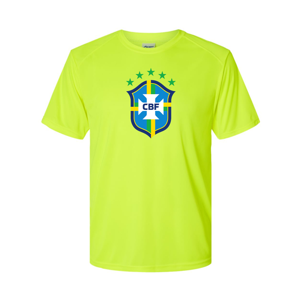 Men's Brazil National Soccer Team Polyester T-Shirt