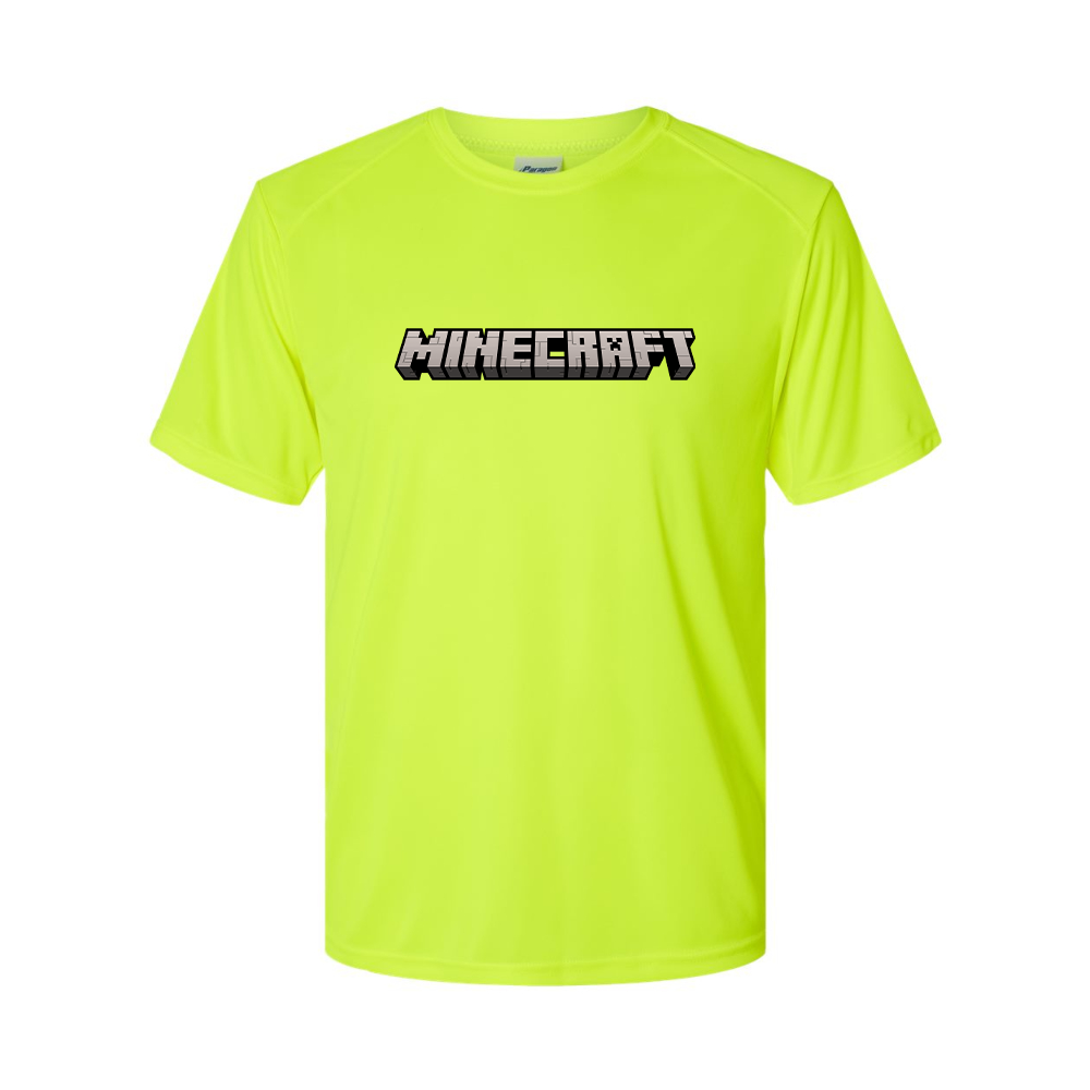 Youth Kids Minecraft Game Performance T-Shirt