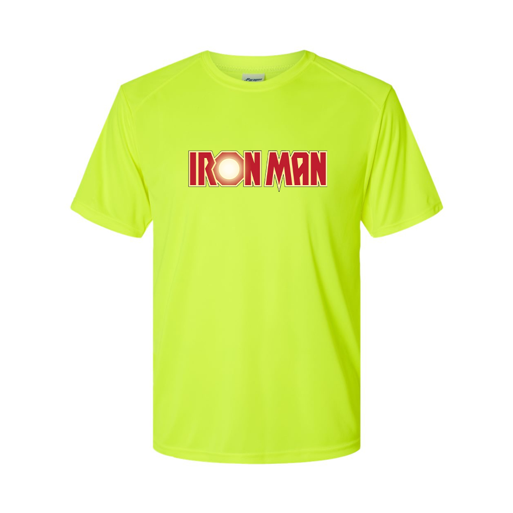 Men's Iron Man Marvel Superhero Polyester T-Shirt