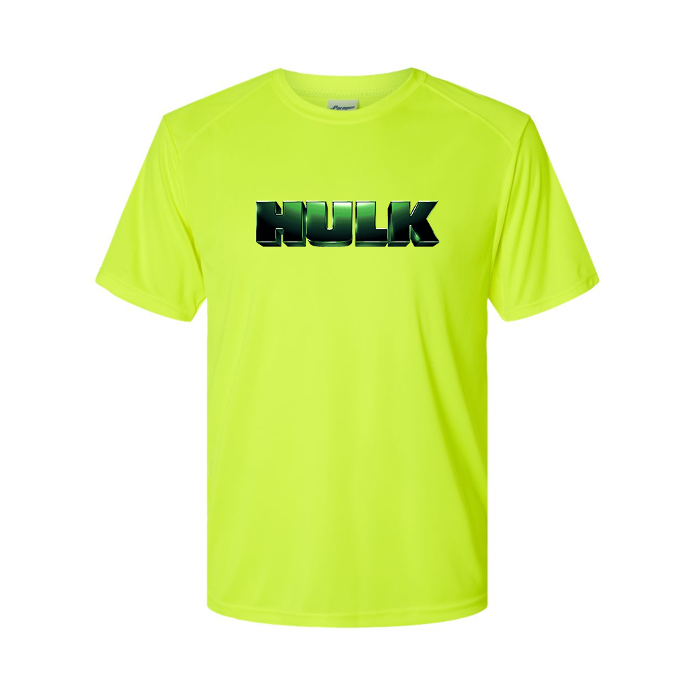 Men's The Hulk Marvel Superhero Polyester T-Shirt