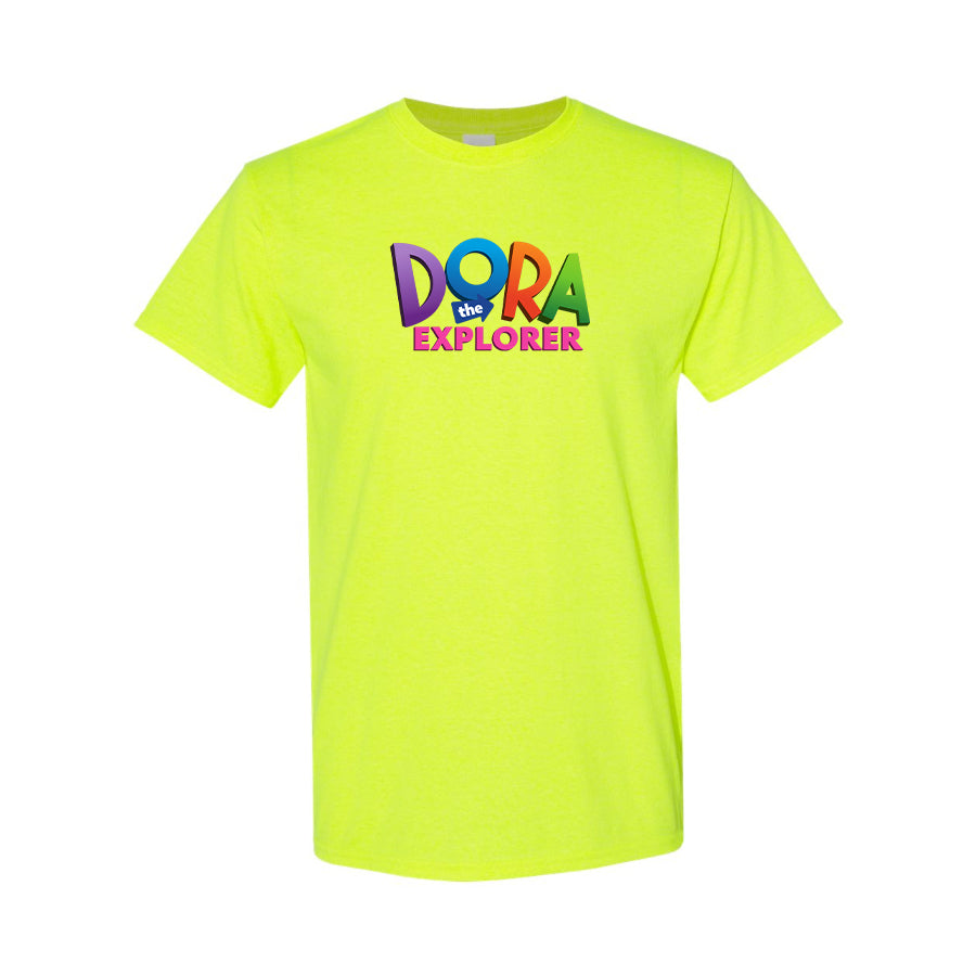 Youth Kids Dora The Explorer Cartoon Cotton T-Shirt