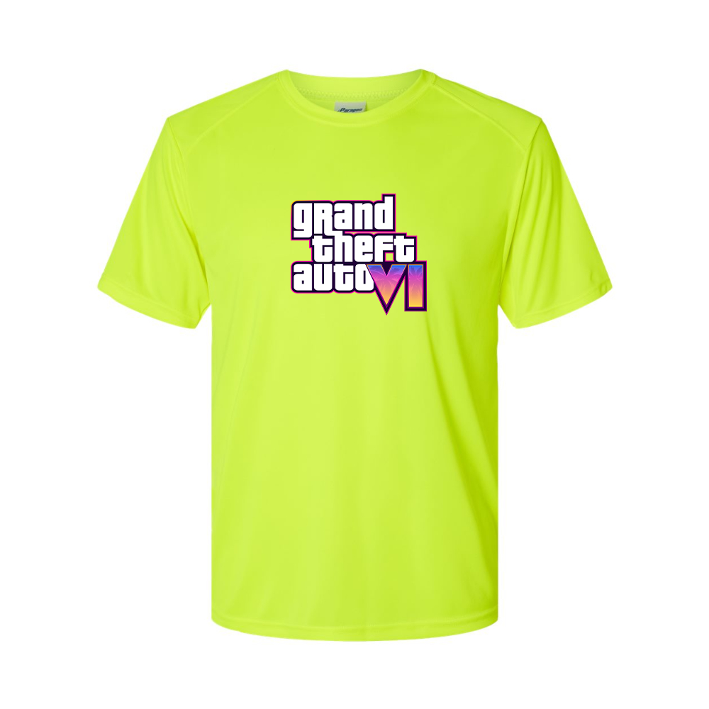 Men's GTA 6 Grand Theft Auto VI Performance T-Shirt Game