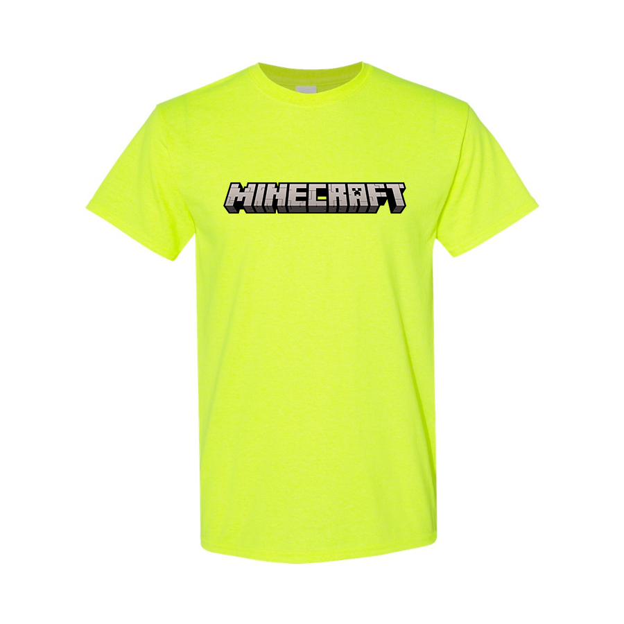 Youth Kids Minecraft Game Cotton T-Shirt