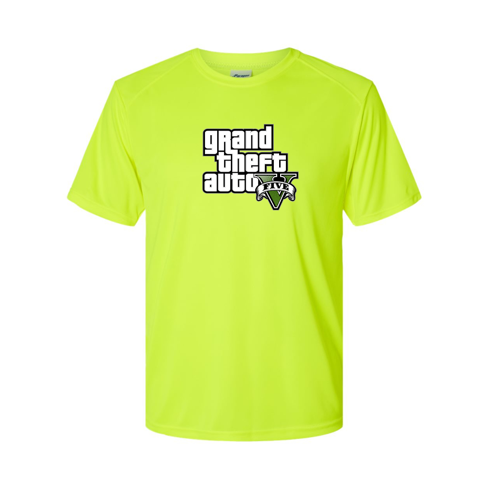 Men's GTA 5 Grand Theft Auto V Performance T-Shirt Game