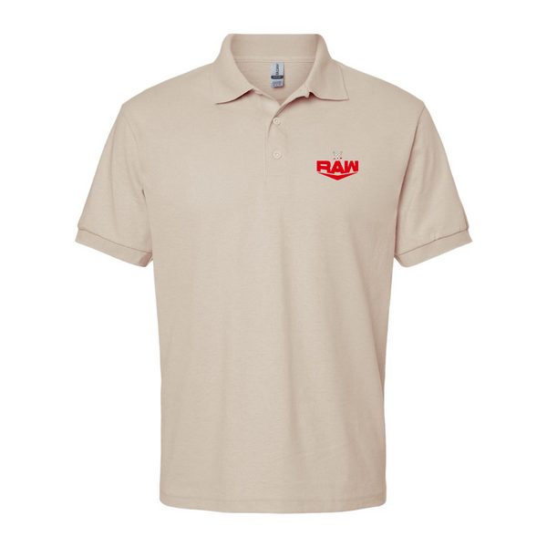 Men's  WWE Raw    Dry Blend Jersey Polo