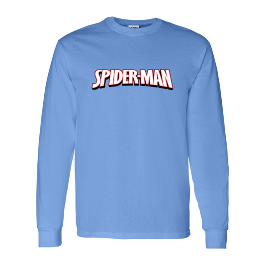 Youth Kids Spider-Man Marvel Comics Superhero Long Sleeve T-Shirt