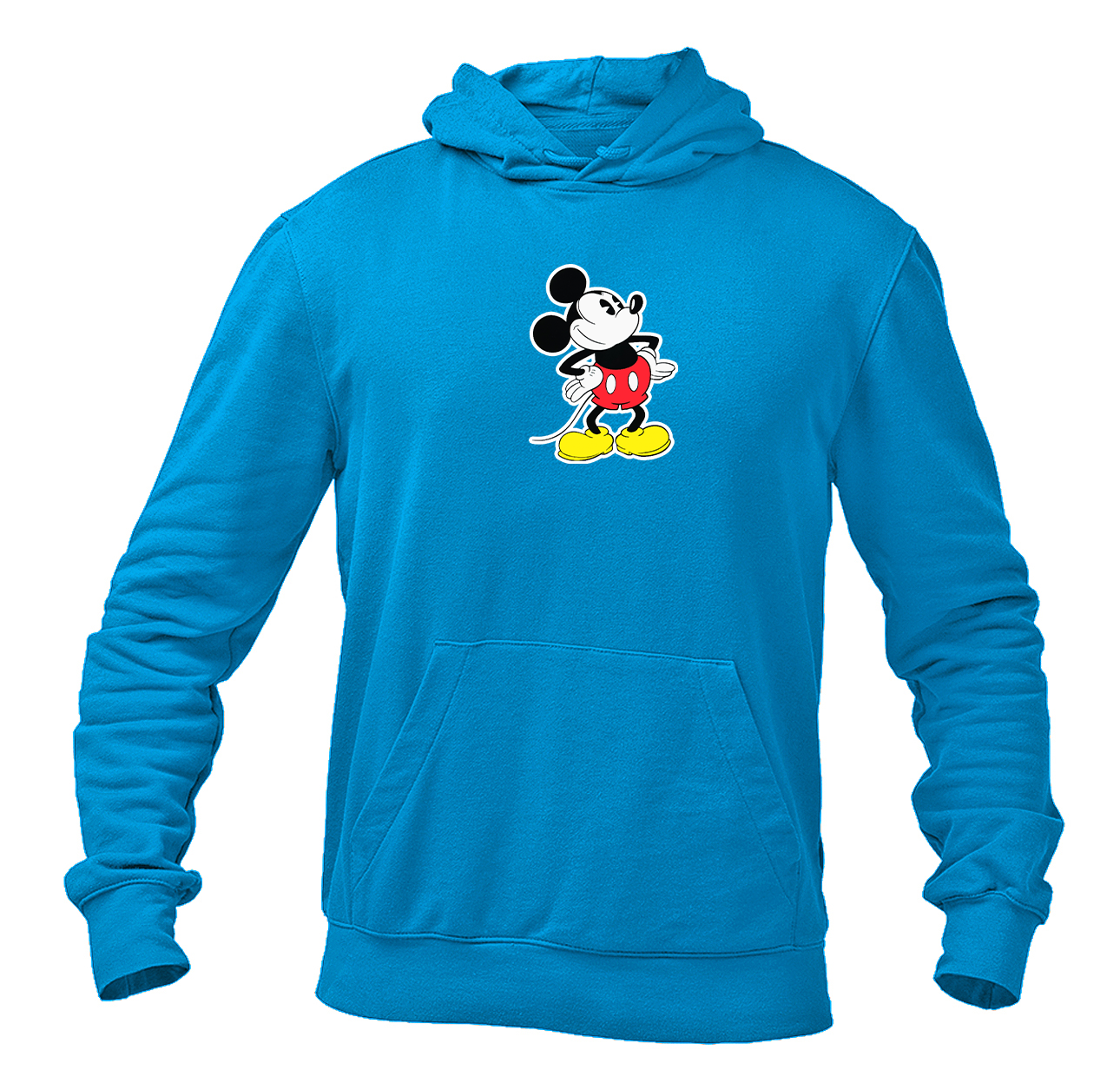 Men's Mickey Mouse Cartoon Pullover Hoodie