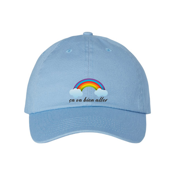 Ça va bien aller Valucap Adult Bio-Washed Classic Dad Hat