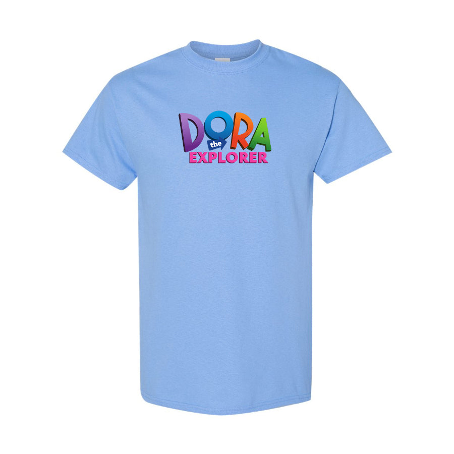 Youth Kids Dora The Explorer Cartoon Cotton T-Shirt