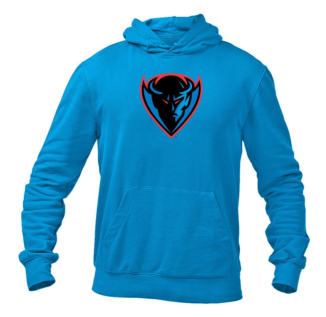 Men's  DePaul Blue Demons Pullover Hoodie