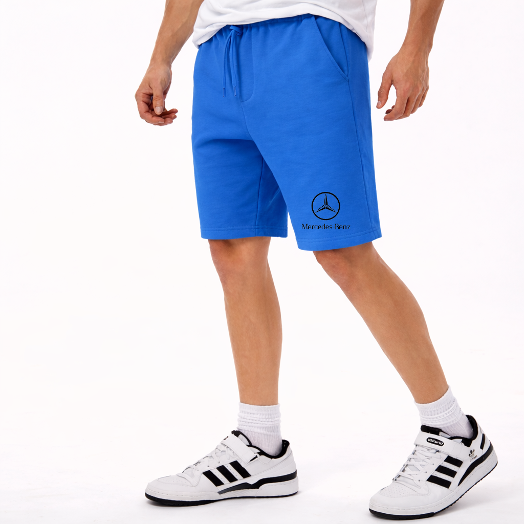 Men's Mercedes-Benz Luxury Car Athletic Fleece Shorts