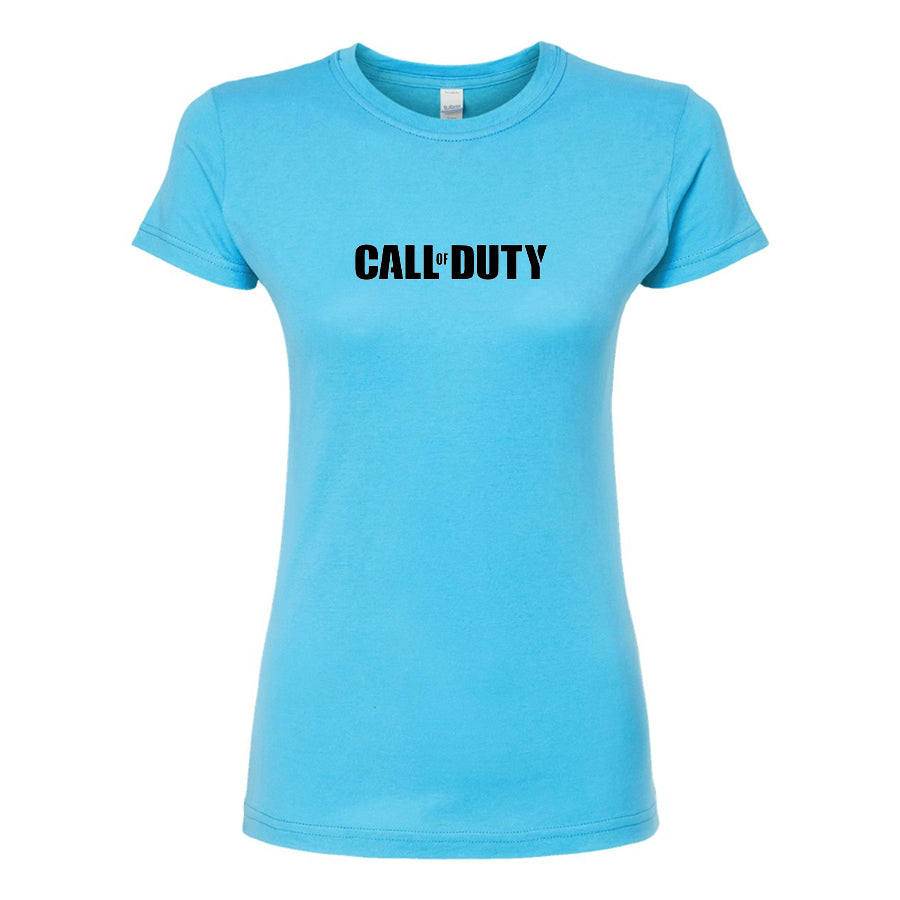 Women's Call of Duty Game Round Neck T-Shirt