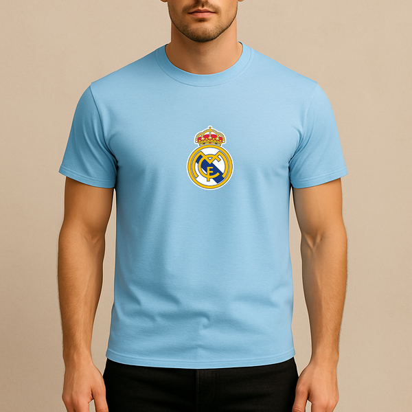 Men’s Real Madrid Soccer Cotton T-Shirt