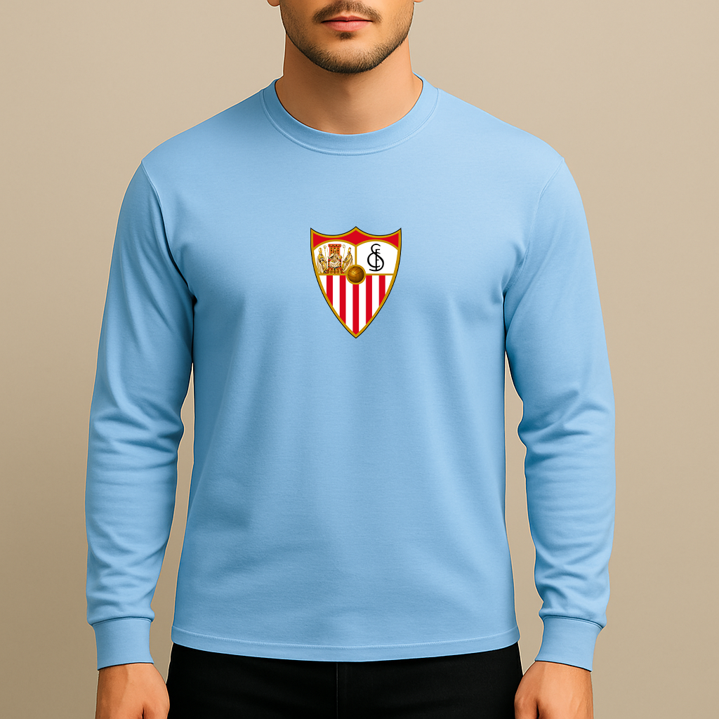 Men's Sevilla FC Long Sleeve T-Shirt