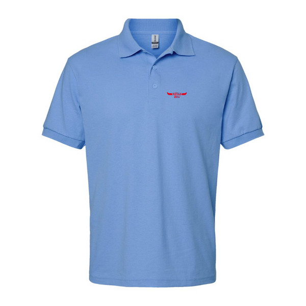 Men's Buffalo Grill Logo Dry Blend Polo